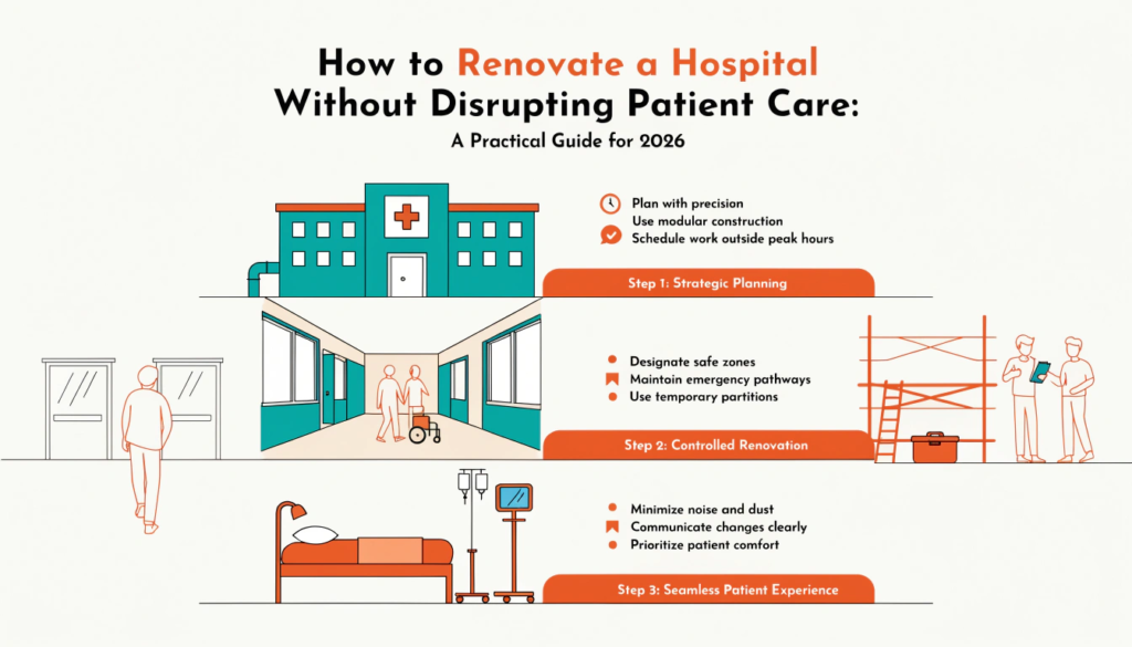hospital renovation patient care continuity