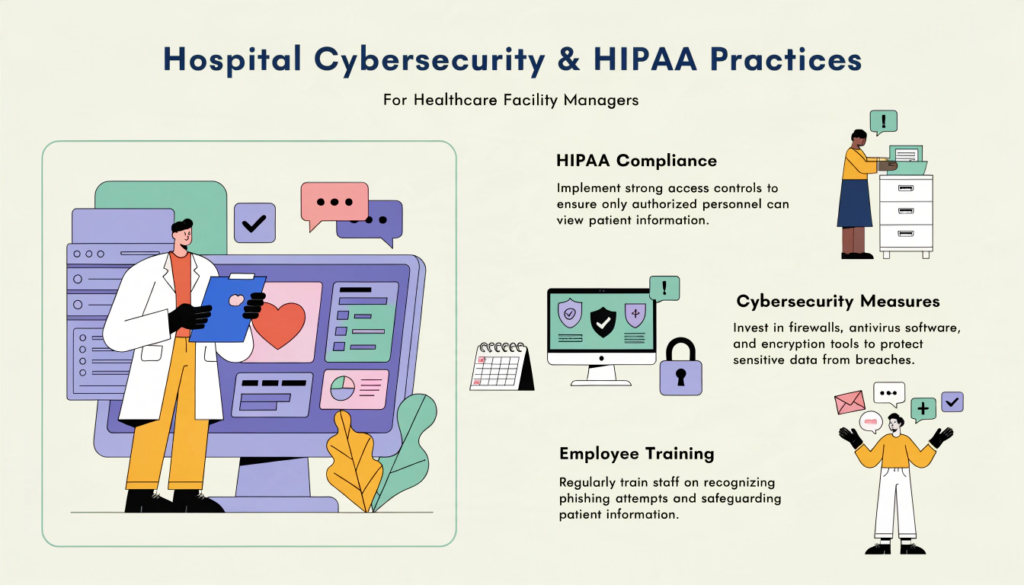 hospital cybersecurity HIPAA