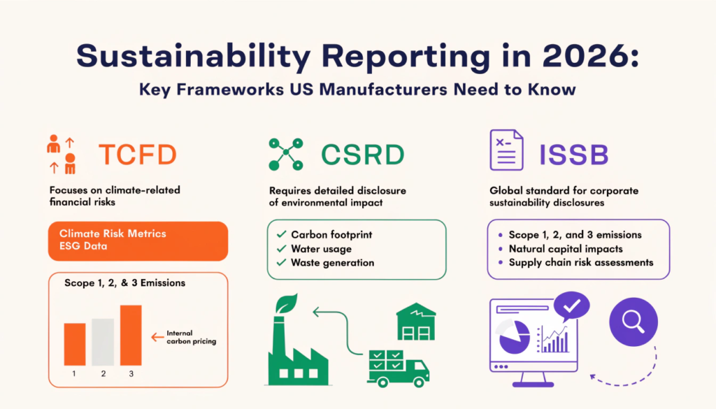 manufacturing sustainability reporting 2026