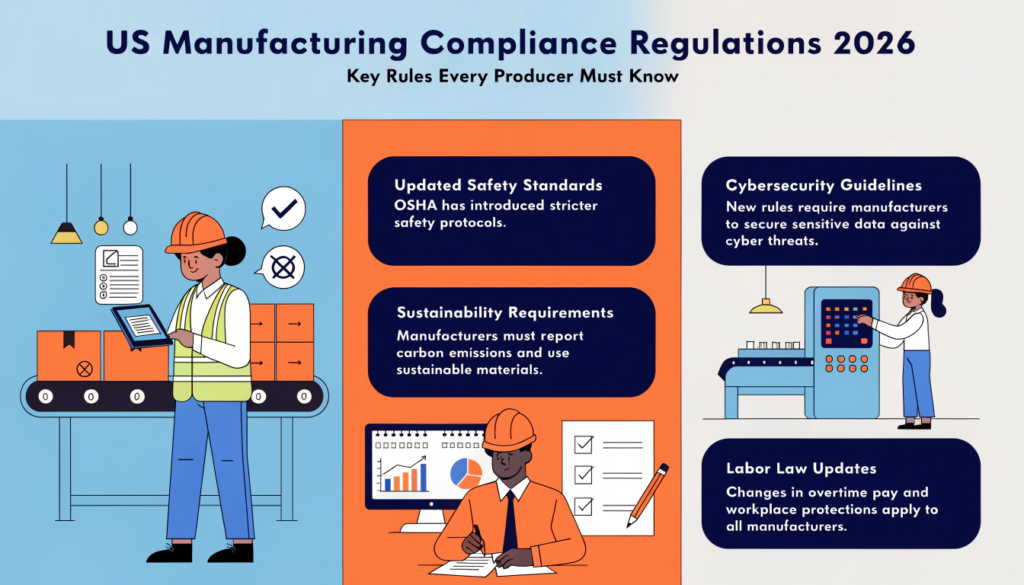manufacturing compliance regulations USA 2026