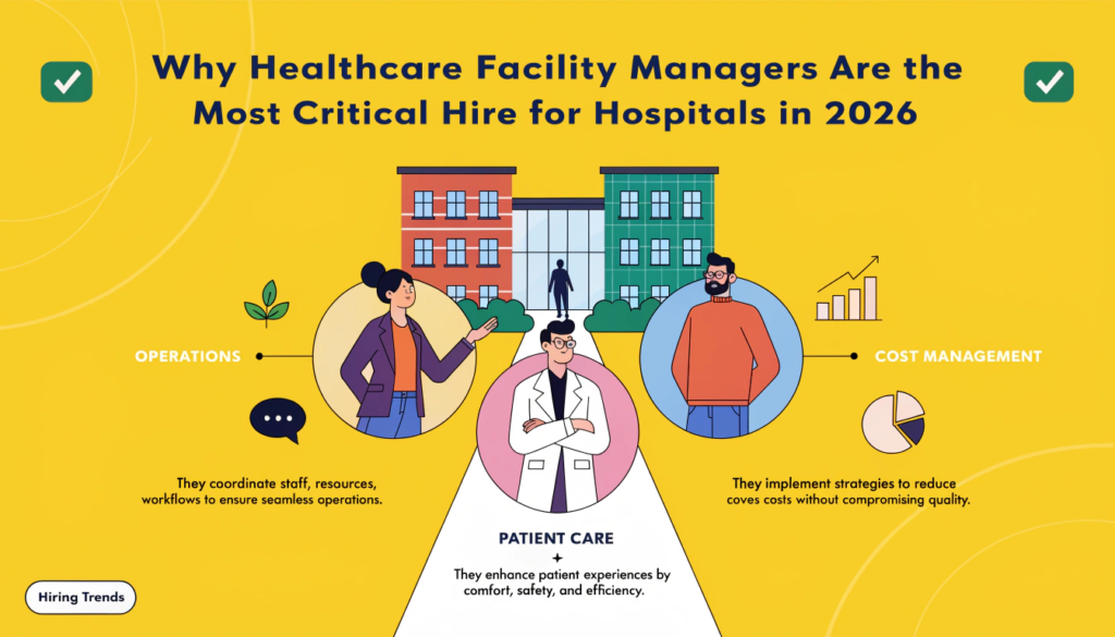 healthcare facility manager role 2026