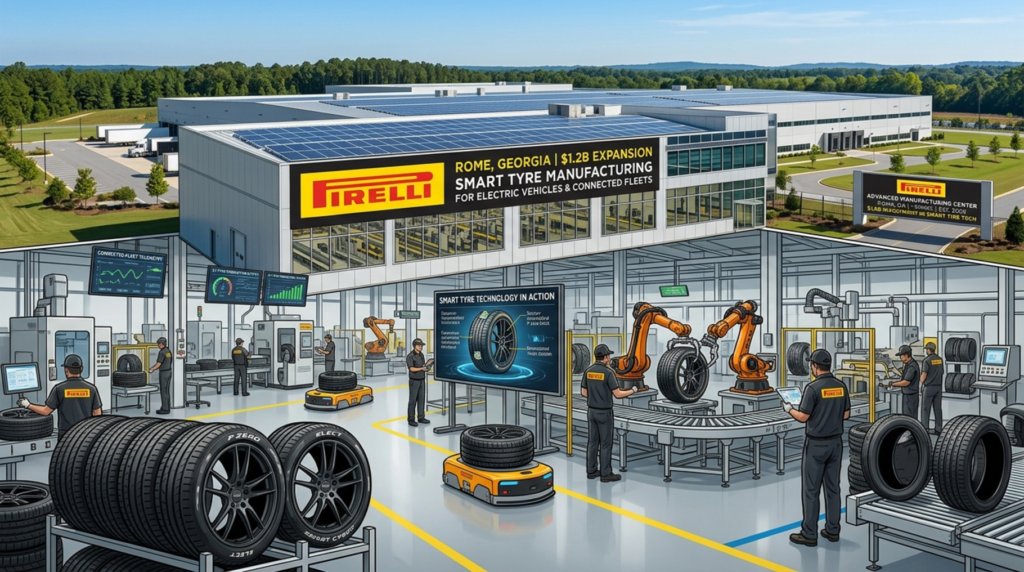 smart tyre manufacturing USA